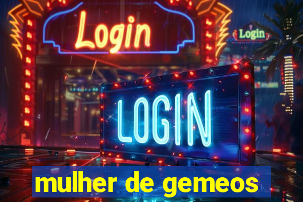 mulher de gemeos